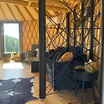 Mucharskie Echo Jurta & Sauna Z Widokiem Na Jezioro * Dabrowka (Wadowice)