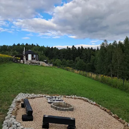 Mucharskie Echo Jurta & Sauna Z Widokiem Na Jezioro Dabrowka (Wadowice)